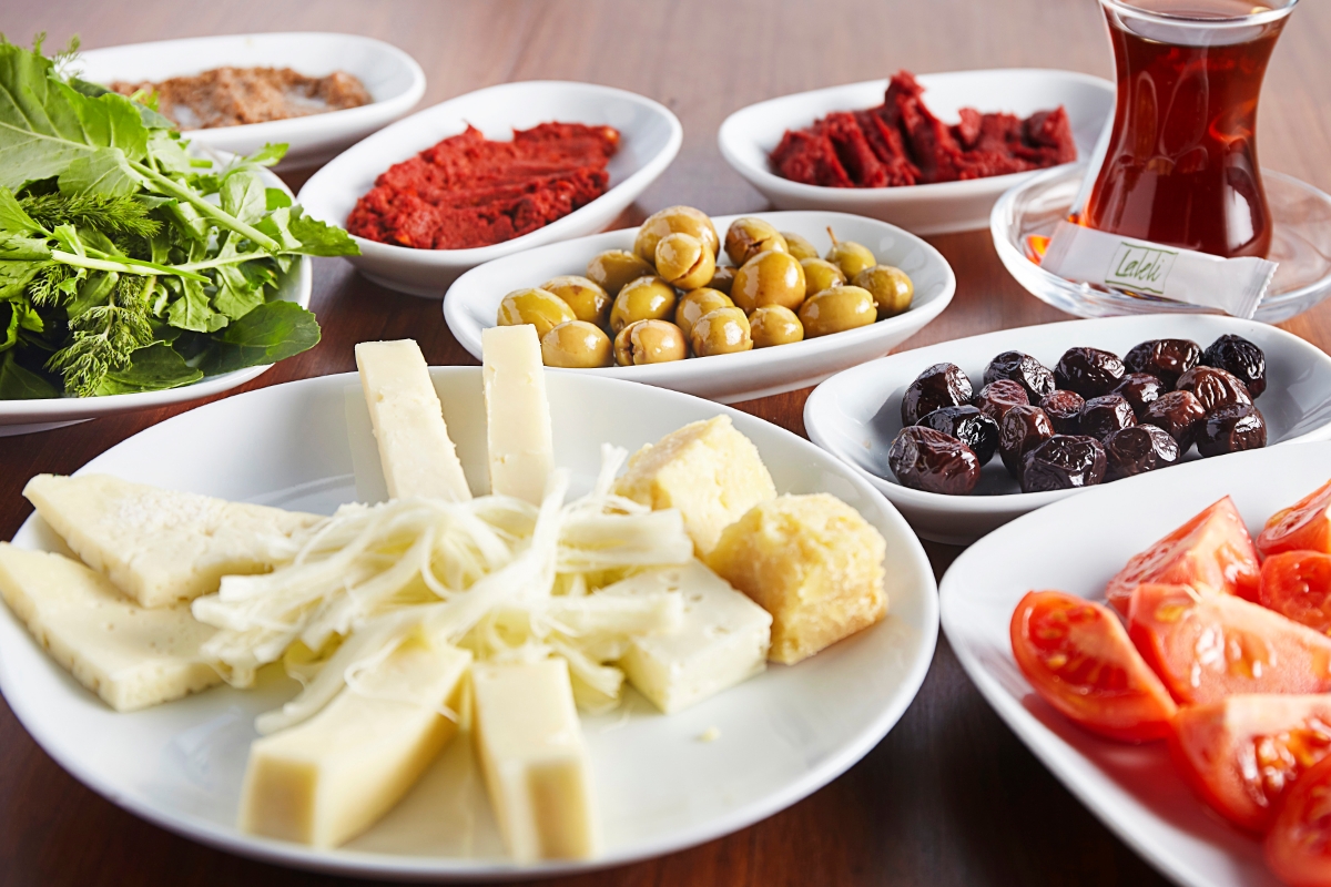 Kahvaltı tabakları 